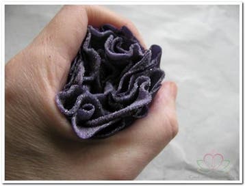 Foamroos Sophie Snow Purple 15 cm Doos 12 stuks, Ophalen of Verzenden, Nieuw