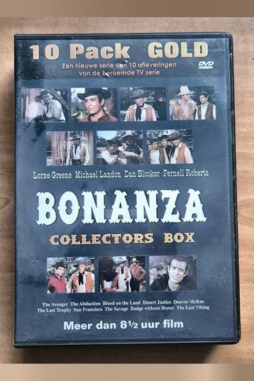 Bonanza Collectors Box 10 Pack Gold 2001 Dan Blocker Western, Verzenden, Nieuw in verpakking
