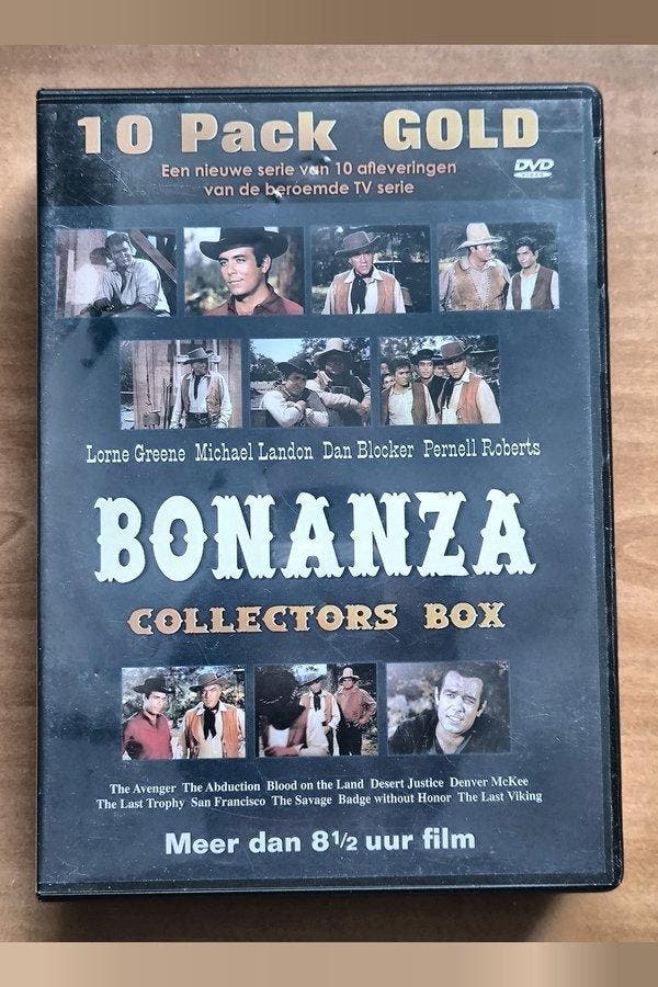 Bonanza Collectors Box 10 Pack Gold 2001 Dan Blocker Western, Cd's en Dvd's, Dvd's | Tv en Series, Verzenden