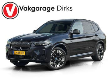 Zakelijke Lease |  BMW iX3 High Executive M-Sport 80 kWh, Automaat, Gebruikt, Overige brandstoffen, Zwart