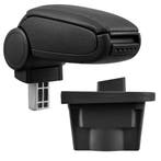 [pro.tec]® Armsteun - Opel Astra J - kunstleer - zwart, Verzenden, Nieuw