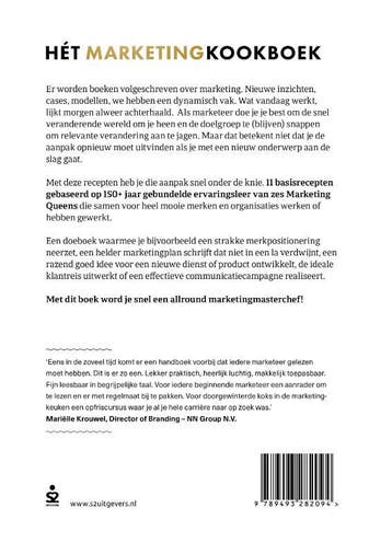Hét marketing kookboek 9789493282094 Marketing Queens, Boeken, Verzenden, Zo goed als nieuw, Marketing Queens