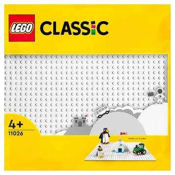 LEGO Classic witte bouwplaat 32x32  van €9,99 voor €6,99, Ophalen of Verzenden, Nieuw