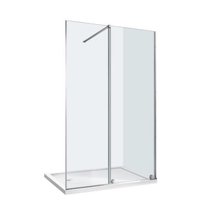 Douchewand met deur | Verschillende maten | Tot 55% KORTING!, Doe-het-zelf en Verbouw, Sanitair, Douche, Nieuw, Glas, Rvs, Ophalen