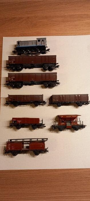 Märklin H0 - uit set 2848 - Modeltrein (8) - CCB, NMBS, DB, Nieuw