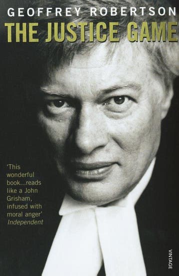 The Justice Game - Geoffrey Robertson 9780099581918, Verzenden, Zo goed als nieuw, Geoffrey Robertson