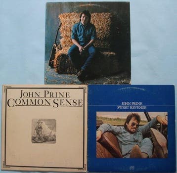 John Prine - John Prine; Sweet Revenge; Common Sense; -, Nieuw in verpakking