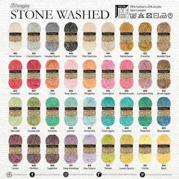 Scheepjes Stone Washed - 826 Fosterite, Hobby en Vrije tijd, Breien en Haken, Verzenden, Nieuw