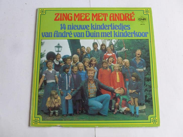 Andre van Duin - Zing mee met Andre (LP) 385273, Cd's en Dvd's, Vinyl | Nederlandstalig, Zo goed als nieuw, Ophalen of Verzenden