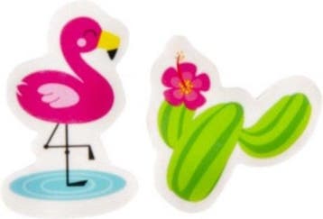 Gummen Flamingo / cactus 4cm (12 st.), Ophalen of Verzenden, Nieuw