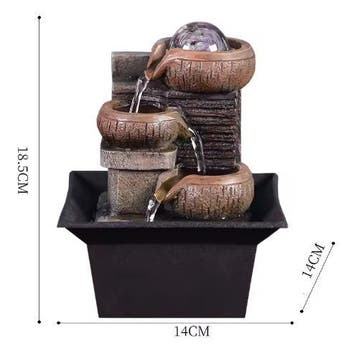 Desktop Zen Waterfontein voor Meditatie, Verzenden, Nieuw in verpakking
