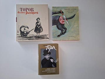 Roland Topor - Roland Topors Theatralische Sendung, Dessins, Antiek en Kunst