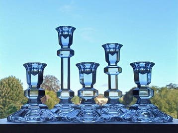 Inn Crystal - Kandelaar (5) - Bleikristall / Lead Cristal