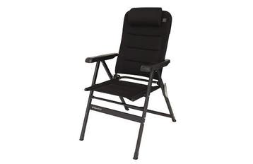 Eurotrail Chateau Campingstoel Zwart (Kampeer Stoelen), Ophalen of Verzenden, Nieuw
