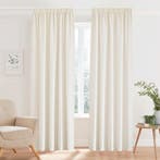 Linnen Gordijnen 280x140 | 40% Korting | Tweedekansje, 100 tot 150 cm, 200 cm of meer, Ophalen of Verzenden, Zo goed als nieuw