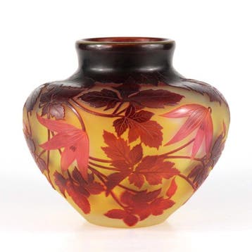 Emile Gallé, Établissements Gallé - Vaas - Glas
