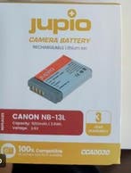 Canon camera accu NB-13L (Jupio, nieuw), Ophalen of Verzenden, Nieuw
