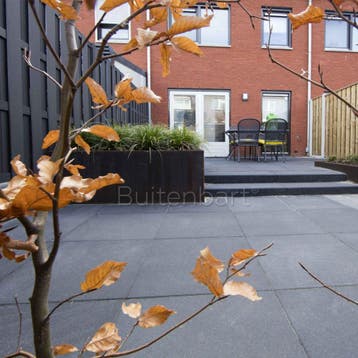 Betontegel 60x60x4 Antraciet | A-keus | OP = OP | Tuintegels, Tuin en Terras, Tegels en Klinkers, Verzenden, Nieuw, Beton, Terrastegels