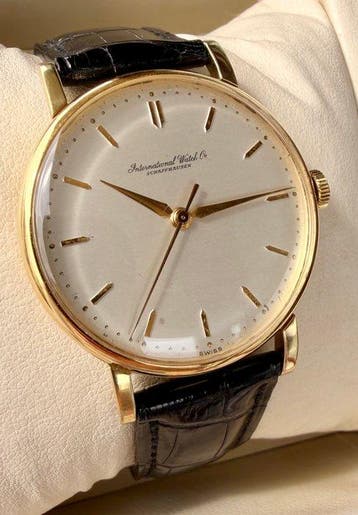 IWC - Schaffhausen 18K Solid Gold cal. 89 - Heren - 1957, Nieuw