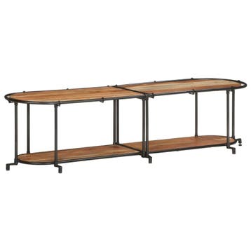 vidaXL Tv-meubel 160x42x40 cm massief acaciahout, Verzenden, Nieuw