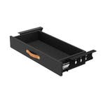 Bureaulade - Lade onder het bureau - 51x21x8 cm - Zwart - S0, Verzenden, Zo goed als nieuw