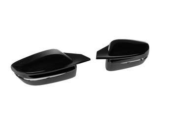Glans zwarte M style spiegelkappen BMW 2 3 Serie G20 G21 G42, Verzenden