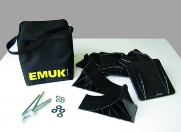 Emuk Onderlegschijven + Wielkeggen Set, Ophalen of Verzenden, Nieuw