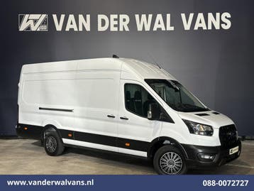 Ford Transit L4 H3 | Lease vanaf 439,- p/mnd, Auto's, Ford, Gebruikt, Euro 6, Wit, Dealer onderhouden