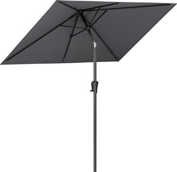 2dekans | LifeGoods Parasol - Tuin - 210x140cm - 30°, Ophalen of Verzenden, Zo goed als nieuw