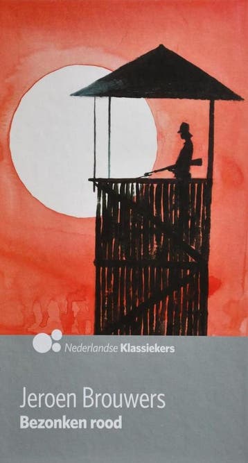 Bezonken rood - Jeroen Brouwers 8710114001528, Boeken, Verzenden, Zo goed als nieuw, Jeroen Brouwers