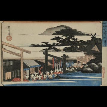 Utagawa Hiroshige /  (1797–1858) Tto Meisho: Shiba
