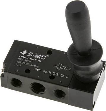 5/2 G1/4 (G1/8) Handbediende Hefboom Ventiel, Verzenden, Nieuw