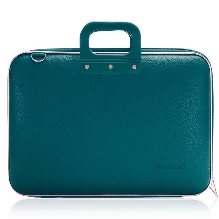 Bombata MAXI 17 inch Laptoptas Groenblauw, Computers en Software, Laptoptassen, Nieuw, Verzenden