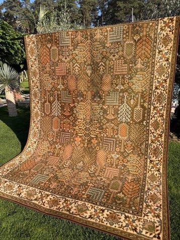 Top Uniqe wol Art Deco tapijt - Tapijt - 350 cm - 250 cm, Nieuw