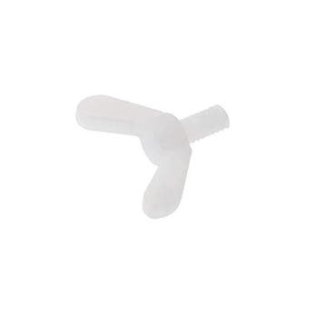 M4 nylon vleugelbout - 4 x 6mm - 10 stuks, Ophalen of Verzenden, Nieuw, Minder dan 50 mm, Bouten of Moeren
