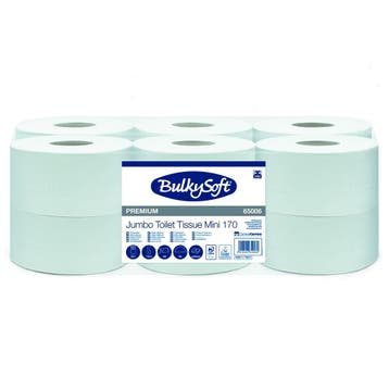Jumborollen (Mini) | PREMIUM | Cellulose (2-Laags) | Blauw |, Verzenden, Nieuw in verpakking