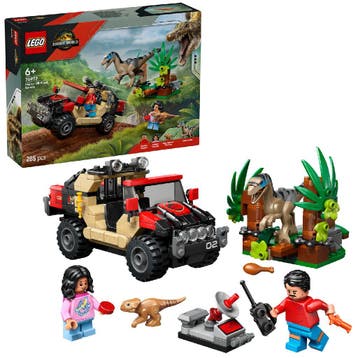LEGO Jurassic World bouwset Offroad van €47,99 voor €34,94, Ophalen of Verzenden, Nieuw