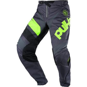 Crossbroek Pull In Challenger Charcoal / Lime - MAAT 28, Motoren, Kleding | Motorkleding, Verzenden, Nieuw met kaartje, Motorcrosskleding
