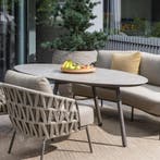 Salute low dining tafel ovaal 220x105xH69 cm keramiek terre, Ophalen of Verzenden, Nieuw