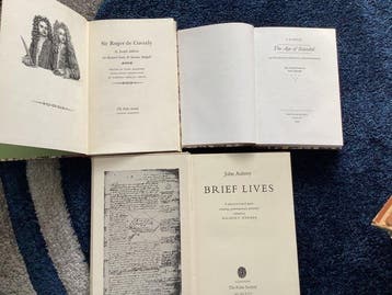 John Aubrey; Richard Barber - Brief Lives + The Age of, Antiek en Kunst