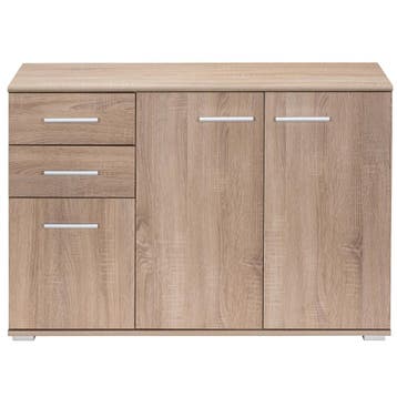 Dressoir Alba Eiche 107x75x35cm (Meubelen, Interieur), Verzenden