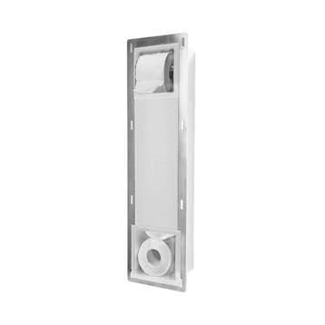 Inbouw Toiletrolhouder en Reserverolhouder AquaSplash, Ophalen of Verzenden, Nieuw