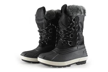 Nelson Snowboots in maat 38 Zwart, Kleding | Dames, Schoenen, Verzenden, Zwart, Snowboots, Zo goed als nieuw