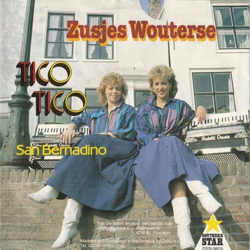 vinyl single 7 inch - Zusjes Wouterse - Tico Tico, Verzenden, Zo goed als nieuw, 7 inch, Nederlandstalig