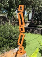 Ana Lucia B.M - Sculpture Corten - XXL - NO Reserve, Antiek en Kunst