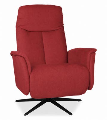 Relaxfauteuil Hekendorp - relaxfauteuils - Rood, Nieuw, Rood, Stof