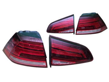Led Achterlichten Set Gebruikt Geschikt Voor Golf 7 En 7...., Auto-onderdelen, Verlichting, Ophalen of Verzenden, Gebruikt, Volkswagen