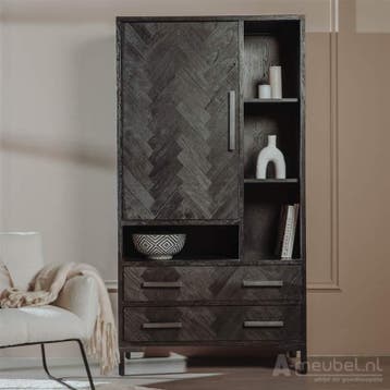 Opbergkast Ziano - bergkasten, Nieuw, Overige materialen