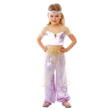Luxe paars Arabische prinses kostuum - Arabische kleding, Ophalen of Verzenden, Nieuw