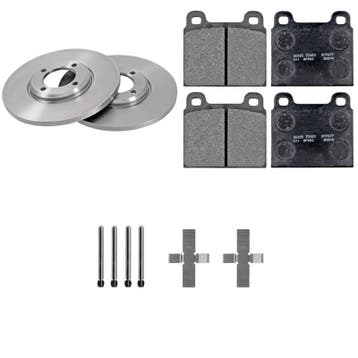 Remschijven + remblokken Voorzijde Ford Taunus 1.5, Verzenden, Nieuw, Ford